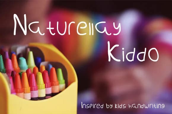 Naturellay Kiddo Font by Cocoriscranjy — Script Handwritten Font