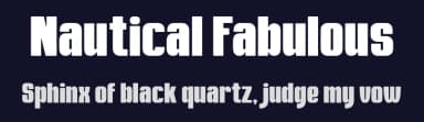Nautical Fabulous by Letterhend Studio — Sans Serif Font — thumbnail 2