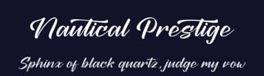 Nautical Prestige by Letterena Studios — Script Handwritten Font — thumbnail 2