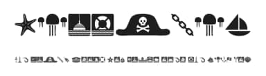 Nautical by Woodcutter — Dingbats Font — thumbnail 1