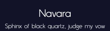 Navara by Almaz Studio — Sans Serif Font — thumbnail 2