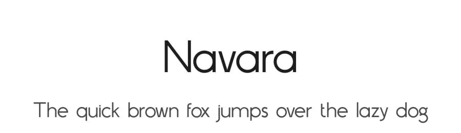 Navara by Almaz Studio — Sans Serif Font