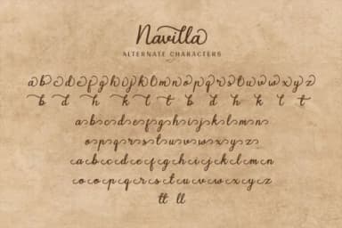 Navilla Font by Sibelumpagi Studio — Script Handwritten Font — thumbnail 7