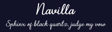 Navilla by Sibelumpagi — Script Handwritten Font — thumbnail 2