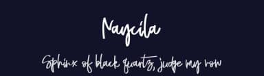 Naycila by Holisfonts.com — Script Handwritten Font — thumbnail 2