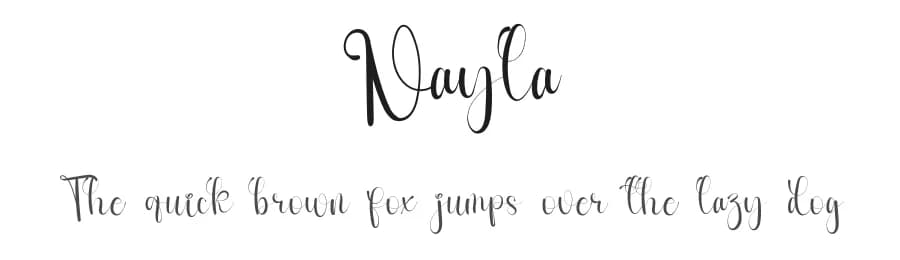 Nayla by Inermedia Studio — Script Handwritten Font