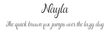 Nayla by Deniz86 — Script Handwritten Font — thumbnail 1