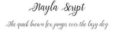 Nayla Script by Creative Lab — Script Handwritten Font — thumbnail 1