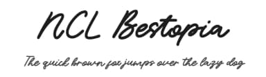 NCL Bestopia by Enxyclo Studio — Script Handwritten Font — thumbnail 1