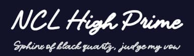 NCL High Prime by Enxyclo Studio — Script Handwritten Font — thumbnail 2