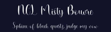 NCL Misty Bouvre by Enxyclo Studio — Script Handwritten Font — thumbnail 2