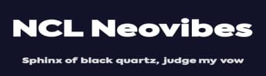 NCL Neovibes by Enxyclo Studio — Sans Serif Font — thumbnail 2