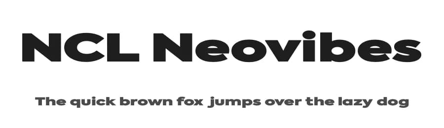 NCL Neovibes by Enxyclo Studio — Sans Serif Font