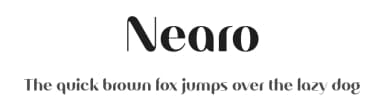 Nearo by Digitype Studio — Sans Serif Font — thumbnail 1