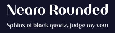 Nearo Rounded by Digitype Studio — Sans Serif Font — thumbnail 2