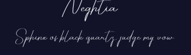 Neghtia by Scratchones — Script Handwritten Font — thumbnail 2