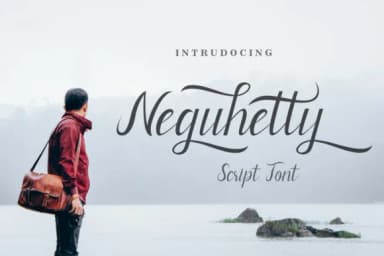 Neguhetty Font by star studio — Script Handwritten Font — thumbnail 1