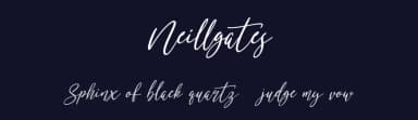 Neillgates by Maulana Creative — Script Handwritten Font — thumbnail 2