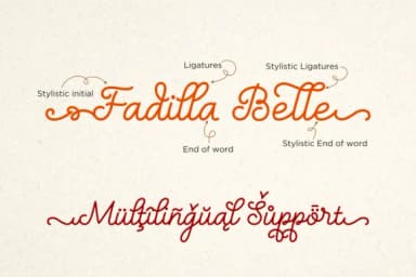 Nellyana Script Font by ARToni — Script Handwritten Font — thumbnail 2