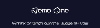 Nemo One by Maelle.K | Thomas Boucherie — Script Handwritten Font — thumbnail 2