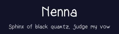 Nenna by Renatal Charisti — Script Handwritten Font — thumbnail 2