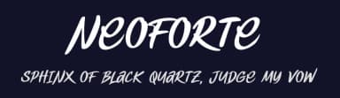Neoforte by Ronny Studio — Script Handwritten Font — thumbnail 2