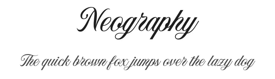Neography by Letterhend Studio — Script Handwritten Font