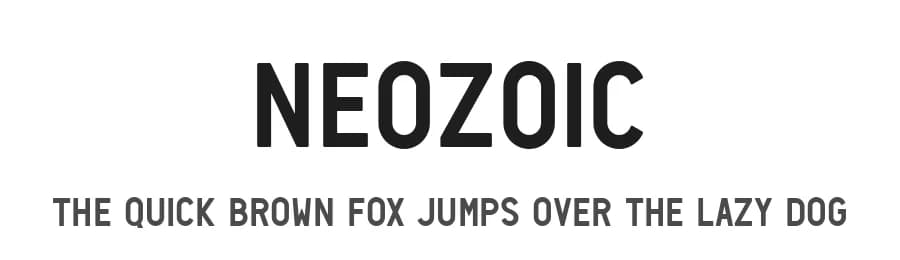 Neozoic by Syntetype Studio — Sans Serif Font