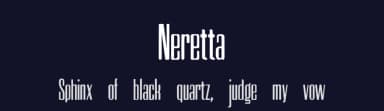 Neretta by Intellecta Design — Sans Serif Font — thumbnail 2