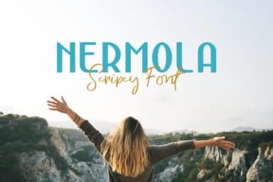 Nermola Duo Font by Alit Design — Script Handwritten Font — thumbnail 1