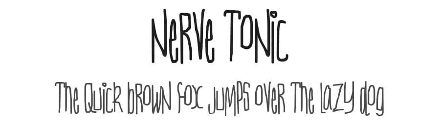 Nerve Tonic by Utopia — Script Handwritten Font — preview 1