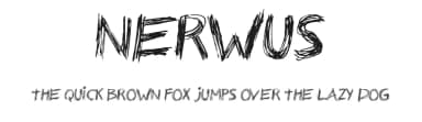 Nerwus by Nowak.tv — Script Handwritten Font — thumbnail 1