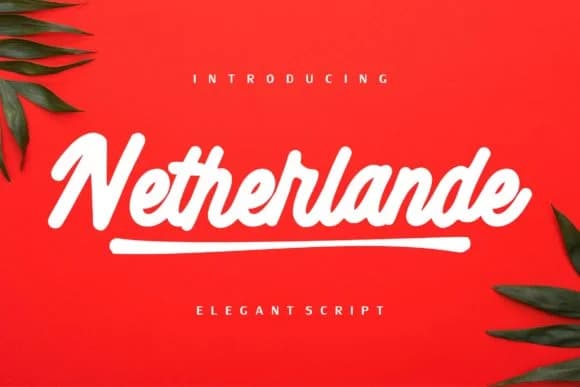 Netherlande Font by Ian Mikraz — Script Handwritten Font