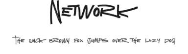 Network by Yasir Ekinci — Script Handwritten Font — thumbnail 1