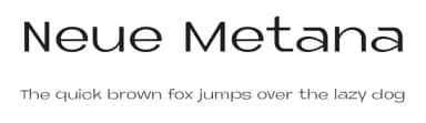 Neue Metana by Dirtyline Studio — Sans Serif Font — thumbnail 1