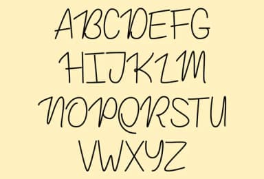 Never Ever Font by Misti — Script Handwritten Font — thumbnail 2