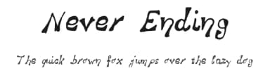 Never Ending by Nils Stahl — Script Handwritten Font — thumbnail 1