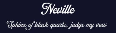 Neville by Runsell Studio — Script Handwritten Font — thumbnail 2