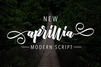 New Aprillia Font by Olexstudio — Script Handwritten Font — thumbnail 1