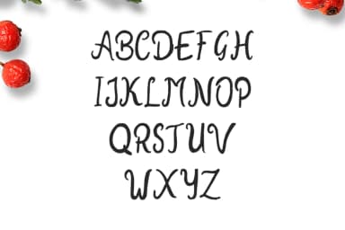 New Year 2018 Font by creativetacos — Script Handwritten Font — thumbnail 2