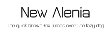 New Alenia by Shanaya Studio — Sans Serif Font — thumbnail 1