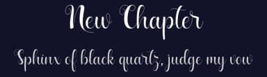 New Chapter by Fadlilah Studio — Script Handwritten Font — thumbnail 2