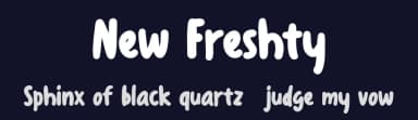 New Freshty by Tera Asset Garage — Script Handwritten Font — thumbnail 2