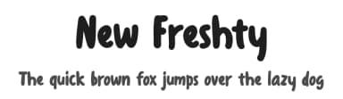 New Freshty by Tera Asset Garage — Script Handwritten Font — thumbnail 1
