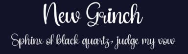 New Grinch by Andi Moz — Script Handwritten Font — thumbnail 2