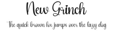 New Grinch by Andi Moz — Script Handwritten Font — thumbnail 1