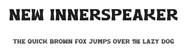 New Innerspeaker by peterdraw — Sans Serif Font — thumbnail 1