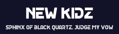 New Kidz by Edy Wiyono — Sans Serif Font — thumbnail 2
