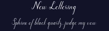 New Lettering by Marwah Store — Script Handwritten Font — thumbnail 2