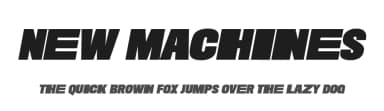New Machines by The Branded Quotes — Sans Serif Font — thumbnail 1